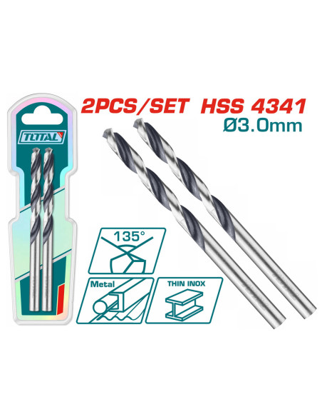 JX 02 MECHES HSS 3MM TAC1200034