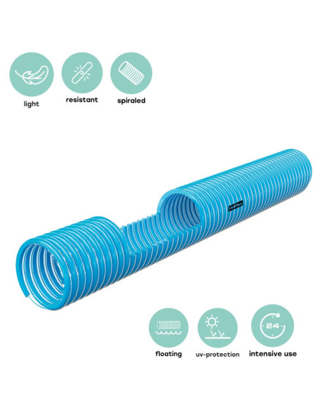 TUYAU FLOTTANT HELIFLEX PISCINE