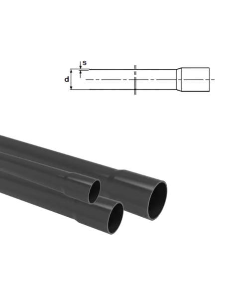 TUBE PVC PRESSION PN16