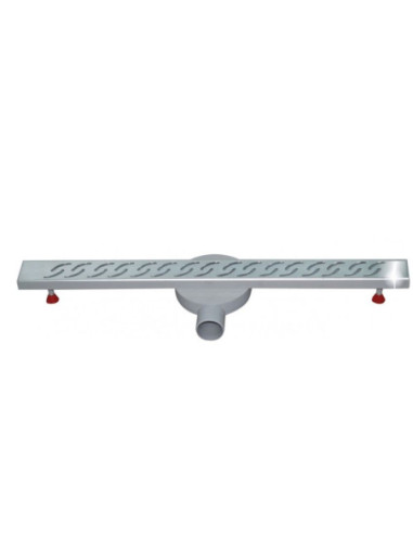 CANIVEAU DE DOUCHE INOX-SLIM ORIENTABLE L700