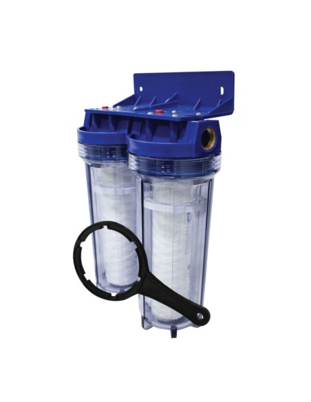 FILTRE A EAU DOUBLE 3/4"