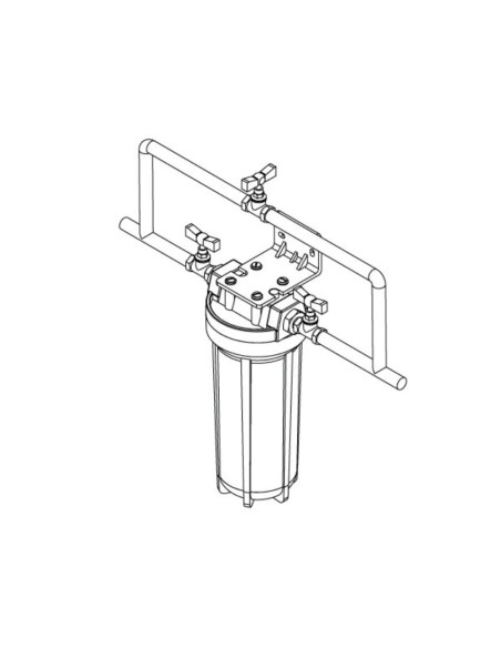 FILTRE A EAU SIMPLE 3/4"