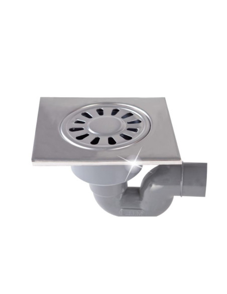 SIPHON SIPHOIDE PVC INOX 15X15