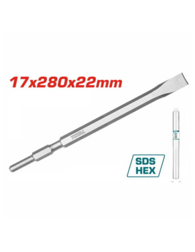 BURIN HEX 17X280MM TAC153172