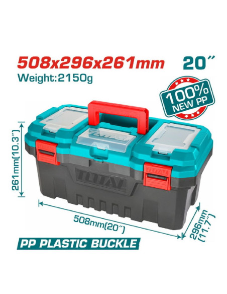 CAISSE A OUTILS PLAST 20″ TPBX0201