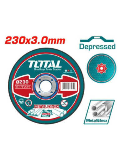 DISQUE A TRONÇONNER 230MM 3MMX22,2MM TAC2212301HA