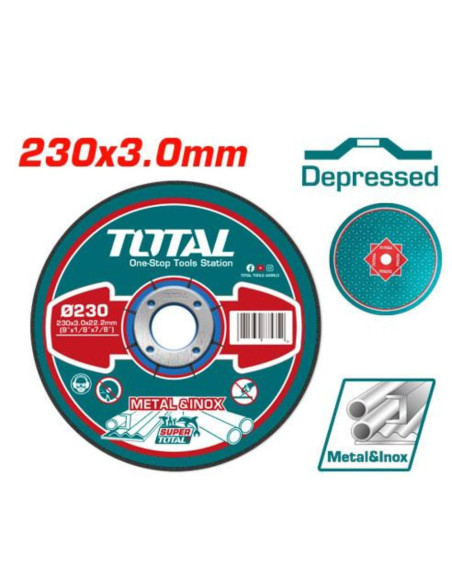 DISQUE A TRONÇONNER 230MM 3MMX22,2MM TAC2212301HA