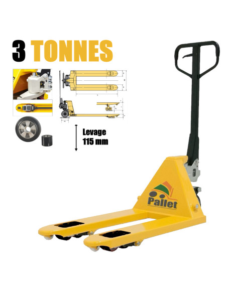TRANSPALETTE 3 TONNES BF30