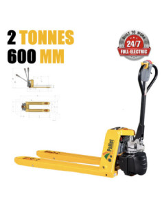TRANSPALETTE ELECTRIQUE 2 TONNES EPT20H