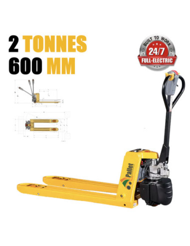 TRANSPALETTE ELECTRIQUE 2 TONNES EPT20H