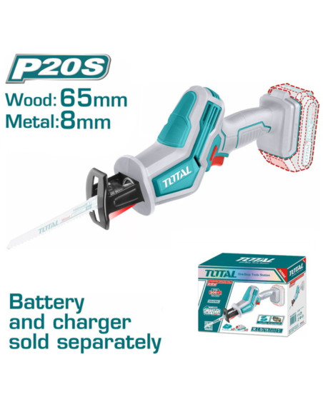 SCIE A SABRE 165MM 20V 2AH S/BAT TRSLI6506