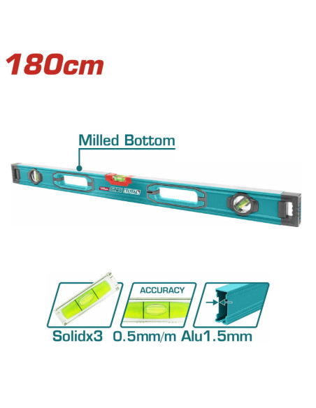 NIVEAU EAU 180CM TOTAL TMT218028