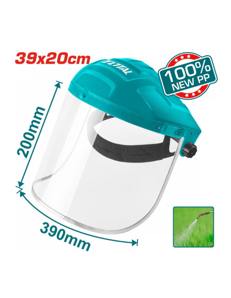 MASQUE VISIERE PLASTIQUE TSP631
