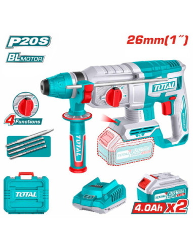 MARTEAU PERFORATEUR 20V 2.4AH/CH TRHLI202682
