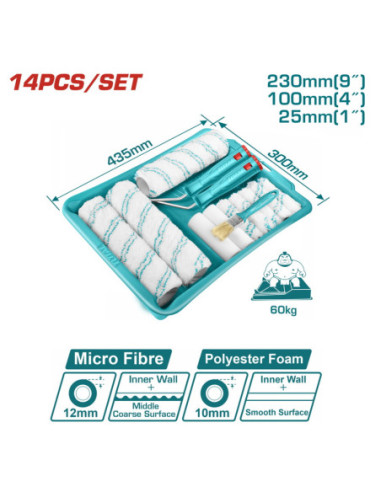 KIT PEINTURE 14PCS THT862302