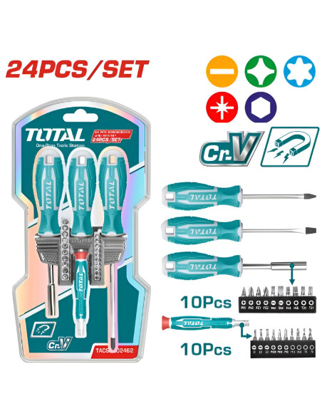 JX 24 TOURNEVIS+EMBOUT TACSD302462