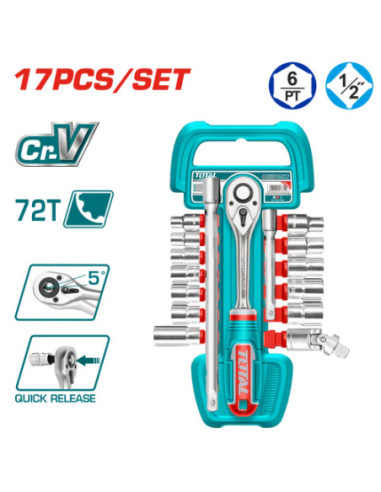 JX 17 DOUILLES 1/2" 10-24MM THT121171