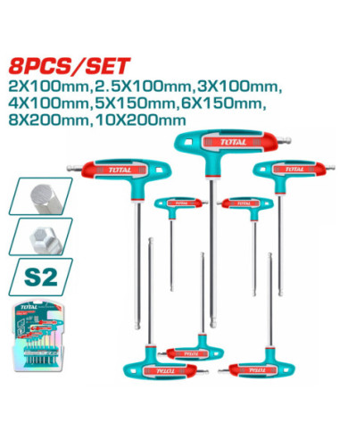 JX 08 CLES 6PT TETE SPH 2-10 THHW80826