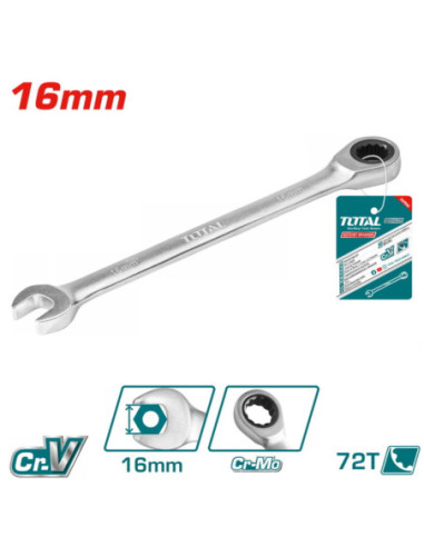 CLE MIXTE CLIQUET 16MM TCSPAR161