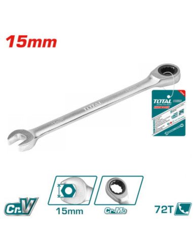 CLE MIXTE CLIQUET 15MM TCSPAR151