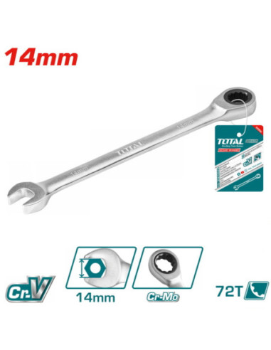 CLE MIXTE CLIQUET 14MM TCSPAR141