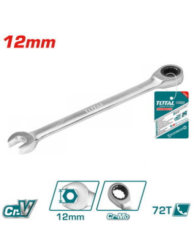 CLE MIXTE CLIQUET 12MM TCSPAR121
