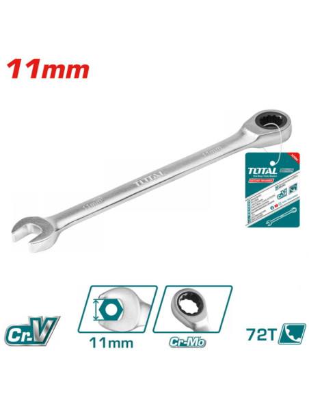CLE MIXTE CLIQUET 11MM TCSPAR111