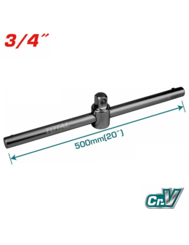 CARRE T COULISSANTE 3/4" THTSTB34201