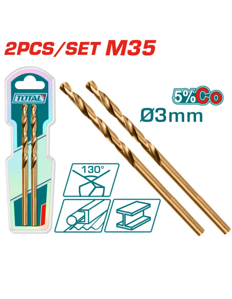 JX 02 MECHES HSS 3MM TAC11203001