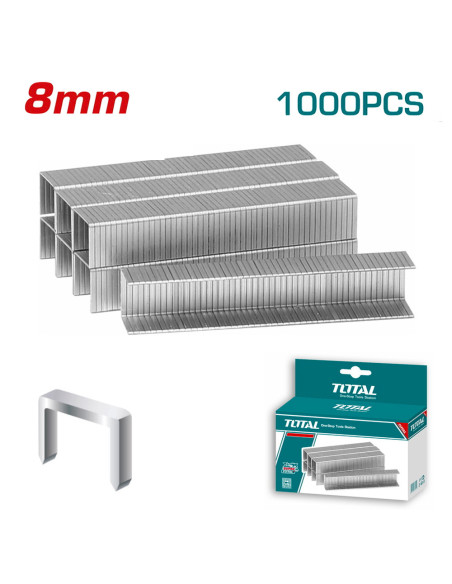AGRAFES 08MM TOTAL TOOLS THT3982