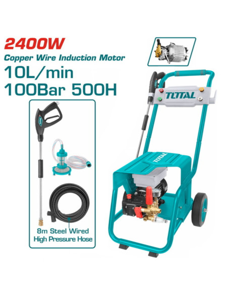 NETTOYEUR HP 100BAR 2400W TGT11176