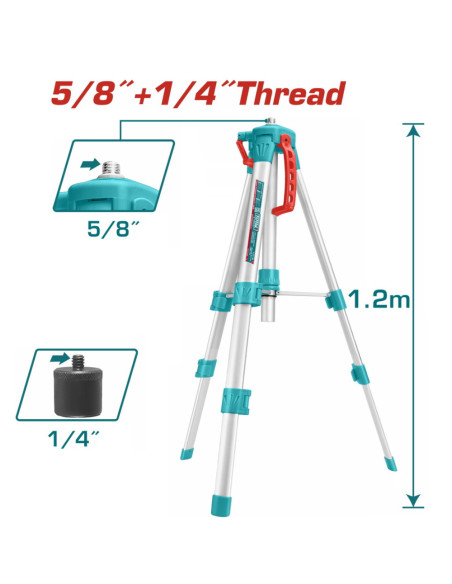 TREPIEDS POUR NIVEAU LASER TLLT01152