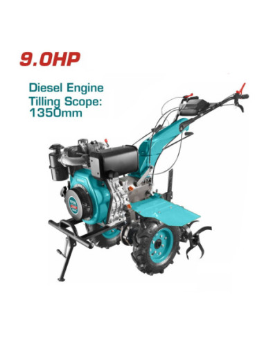 MOTOCULTEUR 9HP DIESEL TDC13501D