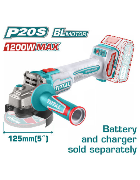 MEULEUSE 125 20V S/B TAGLI221253