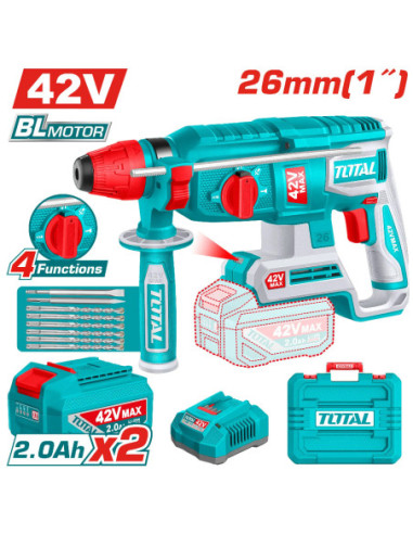 MARTEAU PERFORATEUR 42V 2.2AH/CH TRHLI422682