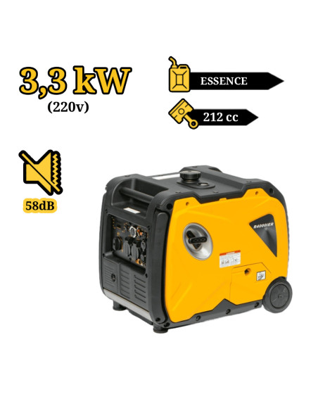GENERATEUR SILENCIEUX 3,3KW 220V R3100IE