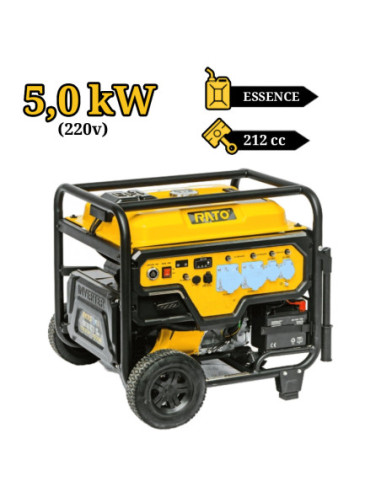 GENERATEUR ESSECE 5KW 220V GF6500E-F