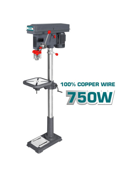 PERCEUSE A COLONNE Ø16  750W TDP207502