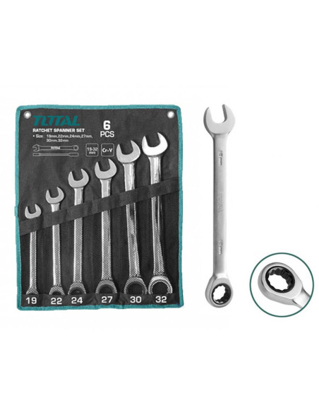 JX 06 CLES A CLIQUET DE 19-32MM THT102RK061