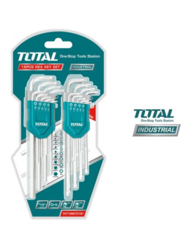 JX 18 CLES MALE TORX+6PT THT106KT0181