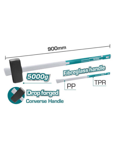MARTEAU A PIERRE 5000G THT72056D