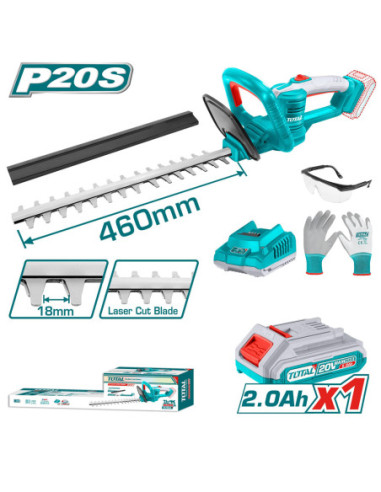 TAILLE HAIE 460MM 20V 2AH/CH THTLI20461