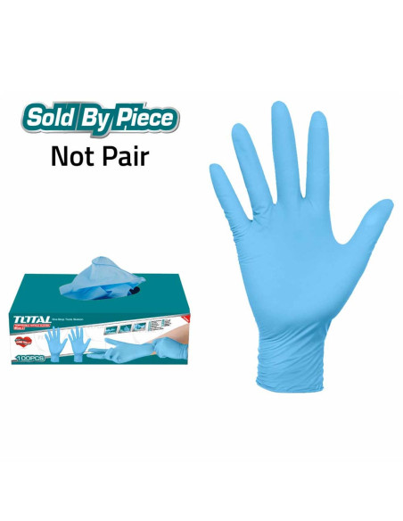 GANTS JETABLES NITRILE 100PCS TSP12104-L