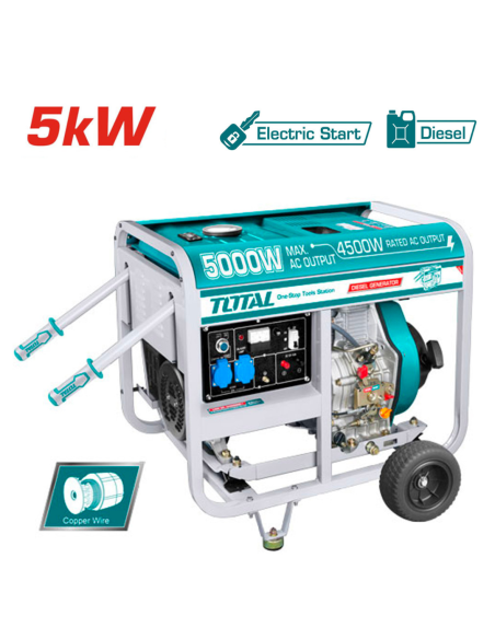 GROUPE ELECTROGENE 5KW DIESEL A/B TP450001