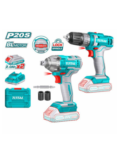 VISSEUSE+BOULONNEUSE 20V 2.2AH/CH TOSLI230702