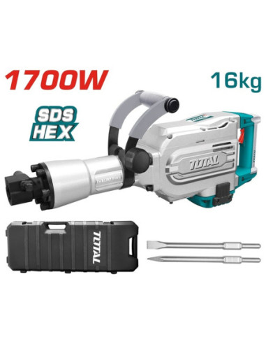 MARTEAU PIQUEUR 1700W 16KG TH215456