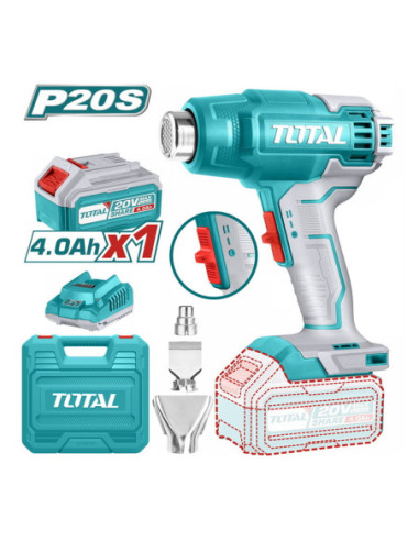 PISTOLET THERMIQUE 20V 4AH/CH TBLI20025