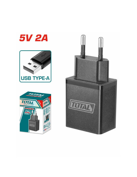 TETE CHARGEUR USB TYPE-A 5V 2A TCLI120502