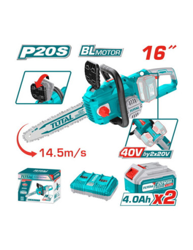 TRONCONNEUSE 16″ 20V 2.4AH/CH TGSLI401682