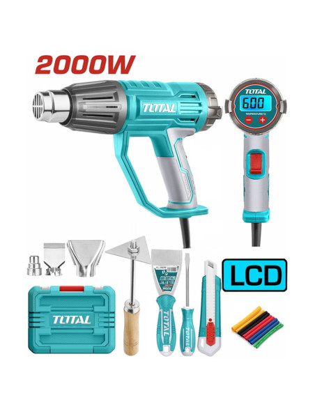 PISTOLET THERMIQUE 2000W DIGITAL TB200561